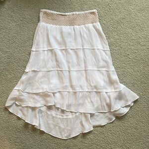 Women’s beachy boho midi skirt size XS